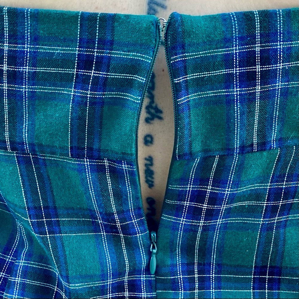 UO Plaid Mini Dress - Picture 8 of 11